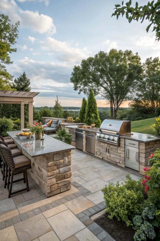 10 backyard outdoor kitchen ideas