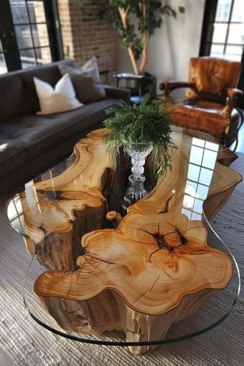 unique coffee table decor