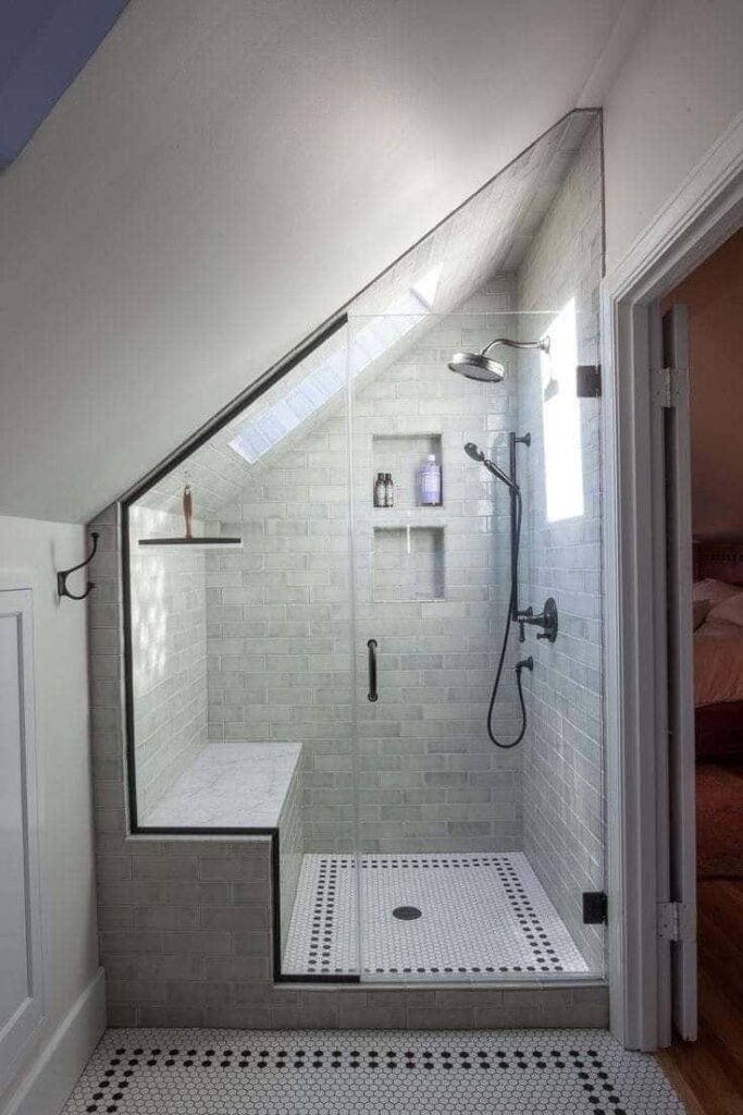 attic bathroom ideas