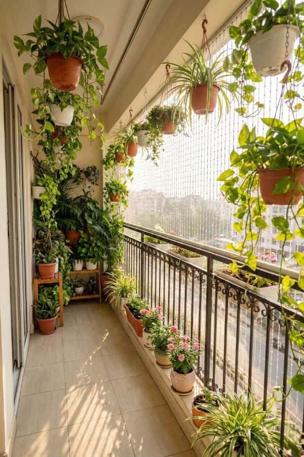 apartment balcony gardening ideas