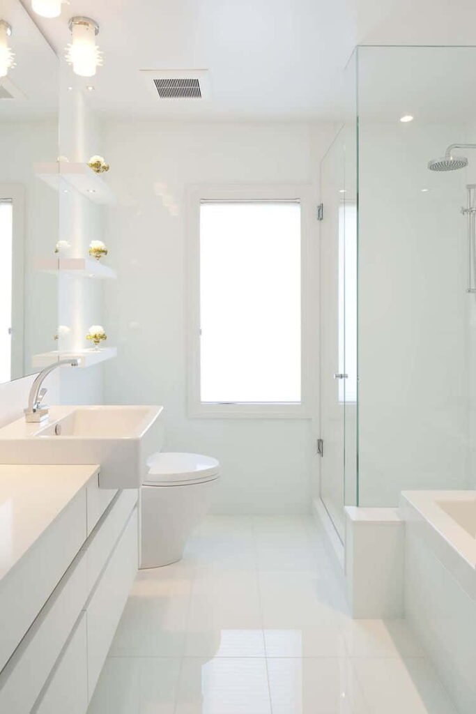 all white bathroom ideas