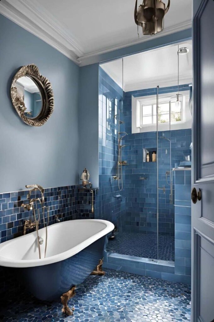 blue bathroom ideas