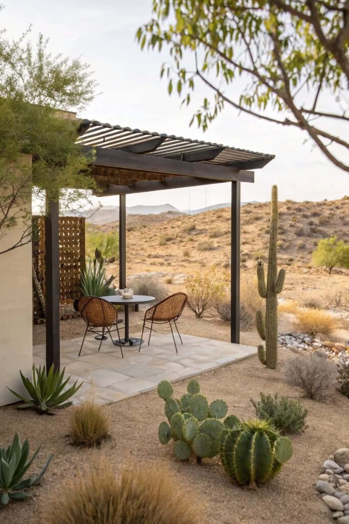 backyard landscaping ideas desert