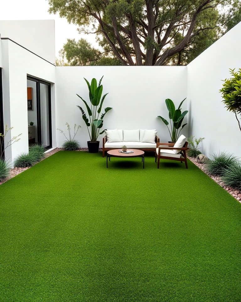 low maintenance backyard landscaping ideas