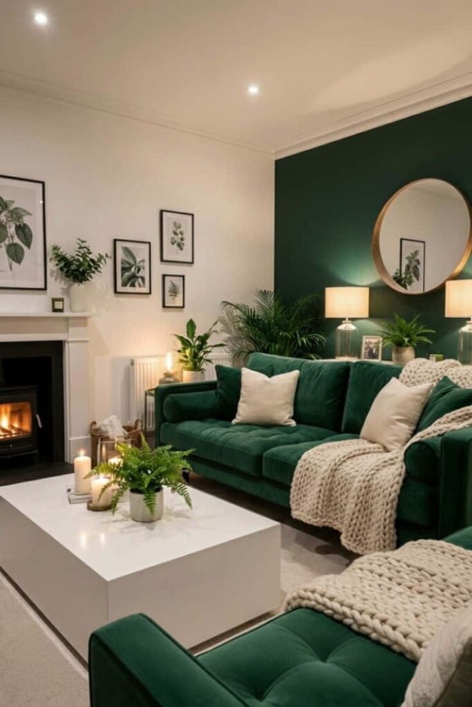 green living room ideas