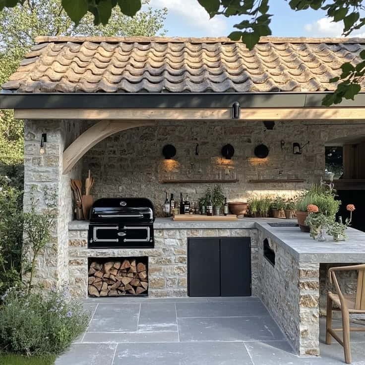 6 outdoor kitchen ideas brick