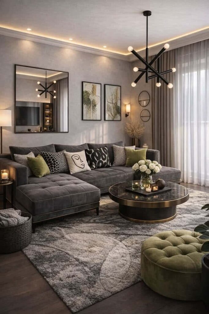 grey living room ideas