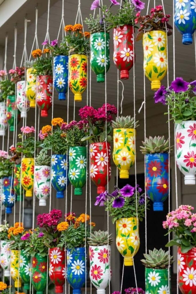 plastic bottle gardening ideas