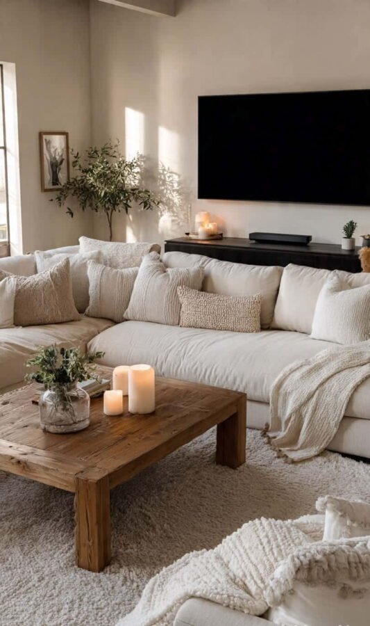 living room design ideas aesthetic