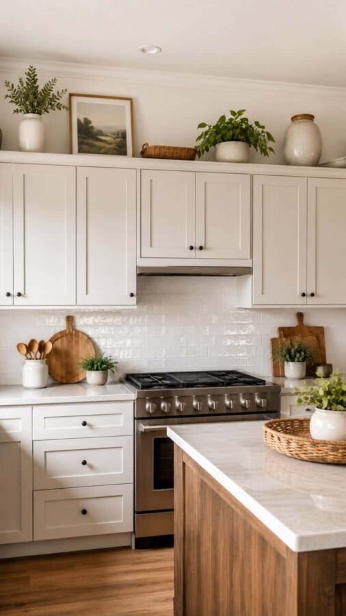 above kitchen cabinets ideas