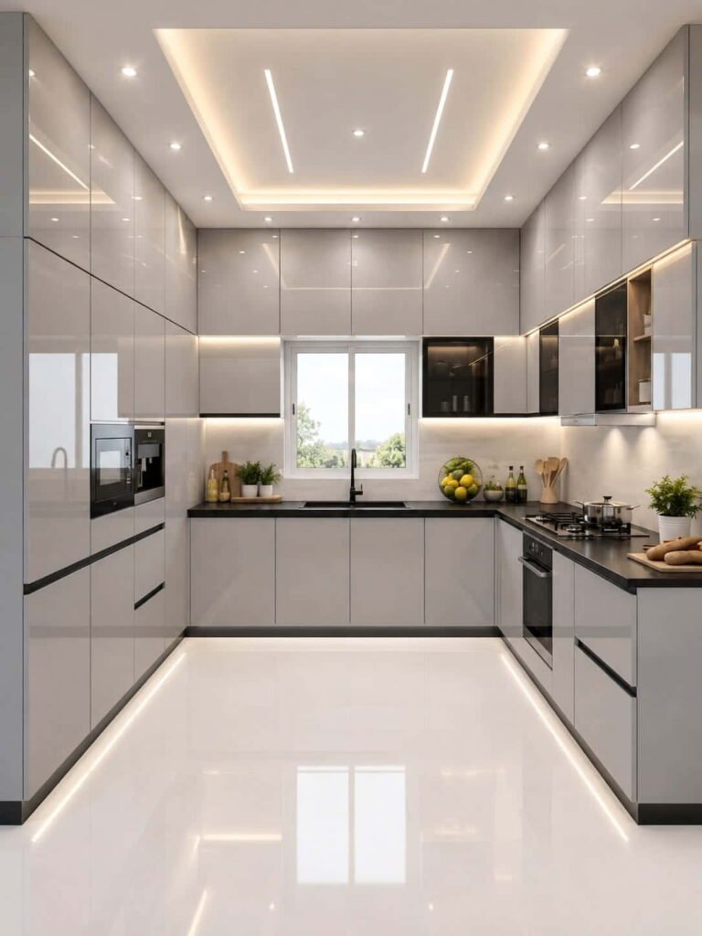 acrylic kitchen design ideas