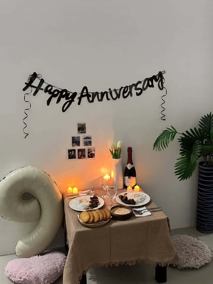 anniversary home decoration ideas