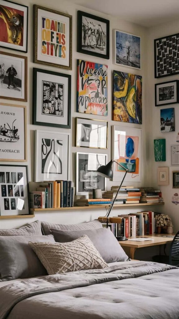bedroom decor ideas art