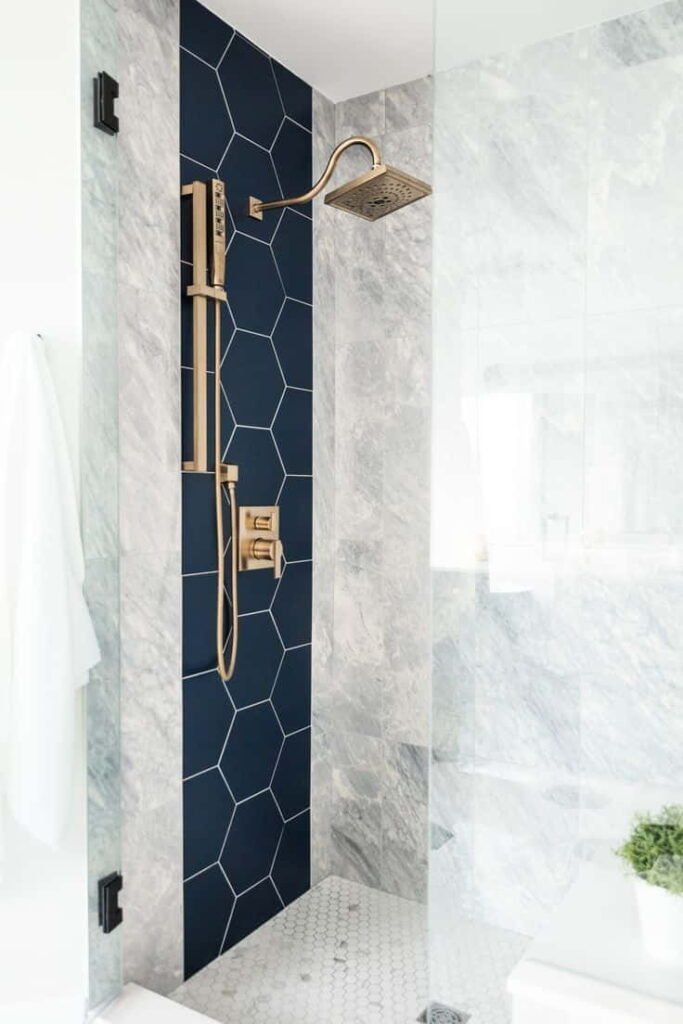 art deco bathroom tile ideas