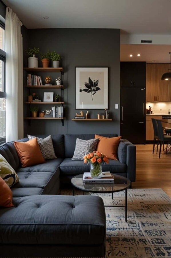 small living room ideas for men