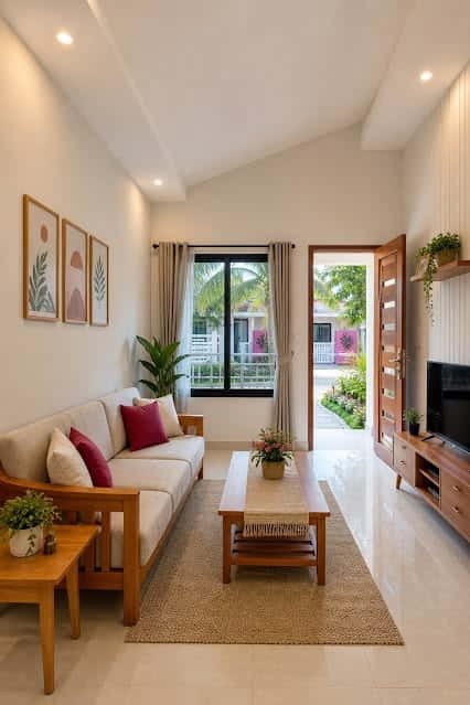 a lounge in a house