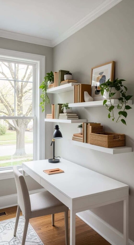 at home office ideas for small spaces