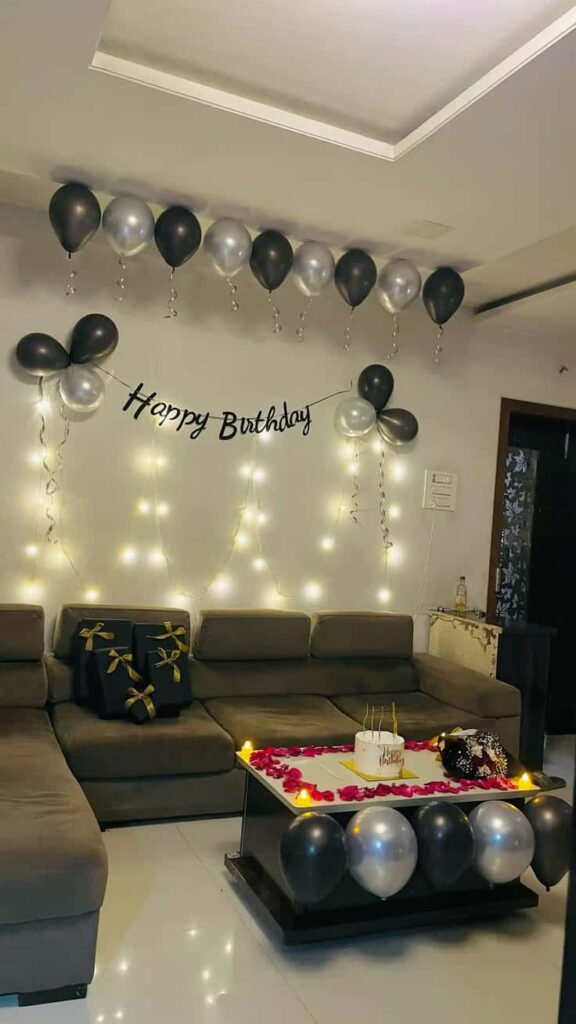 adult birthday home decoration ideas