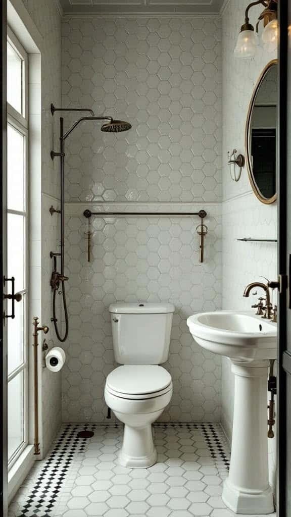 antique bathroom tile ideas