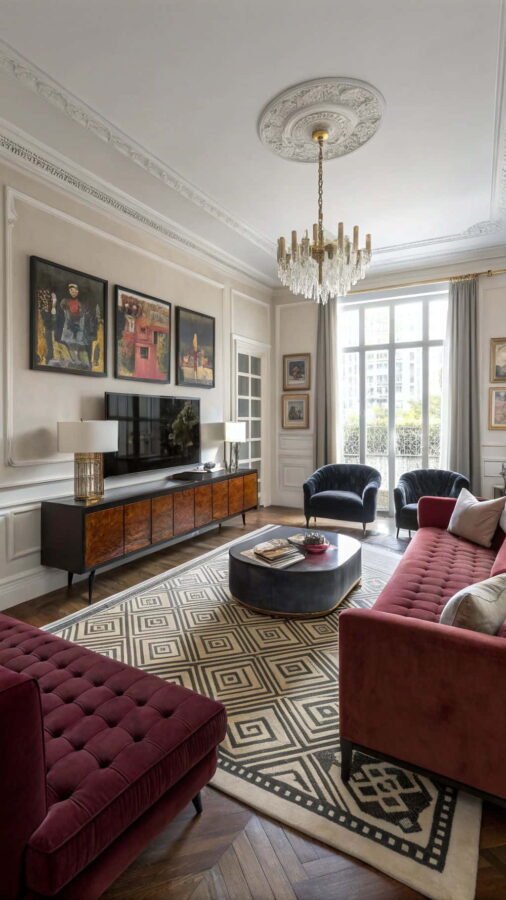 antique living room decor ideas