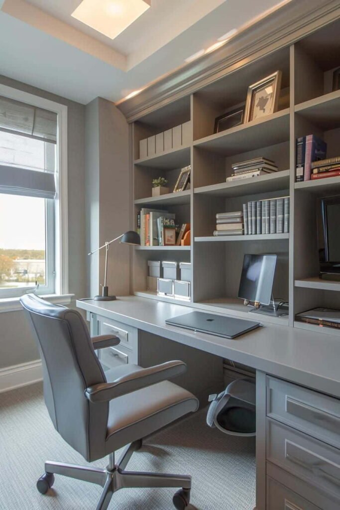 home office ideas built in