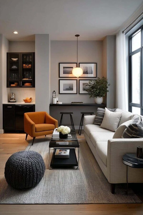 airbnb small living room ideas