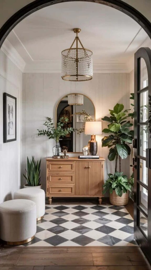 entry lounge area