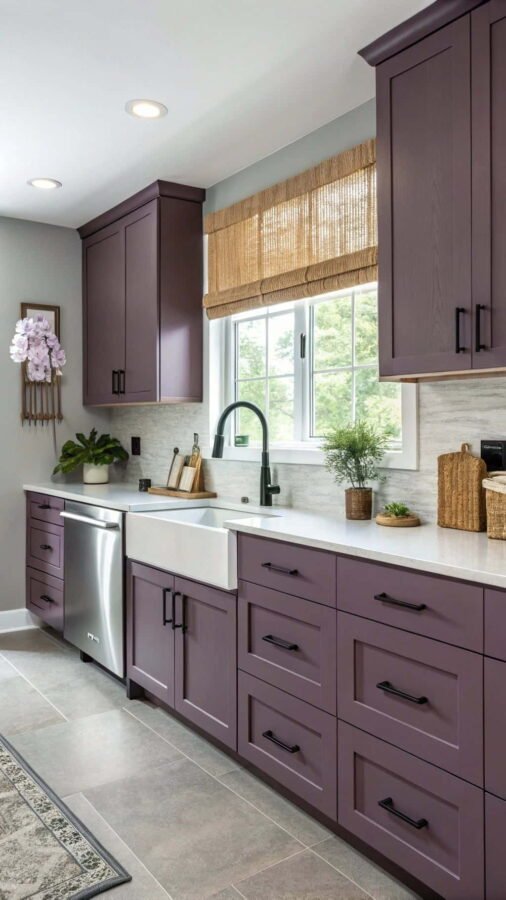 colored kitchen cabinets ideas