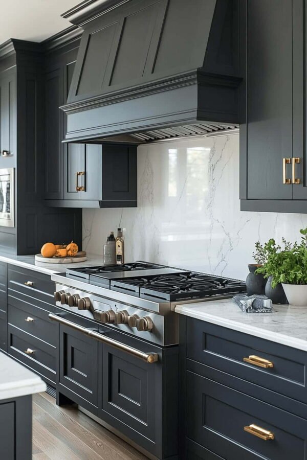 charcoal kitchen cabinets ideas