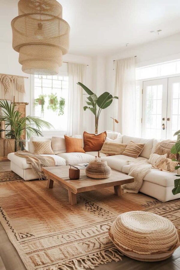living room decor ideas boho