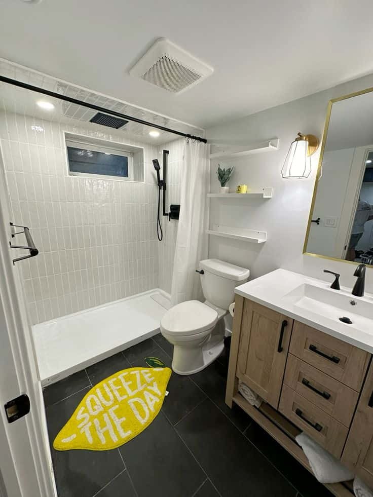 basement bathroom tile ideas