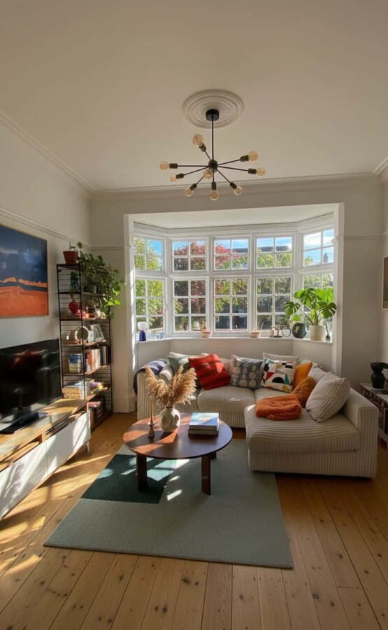 bay window small living room ideas