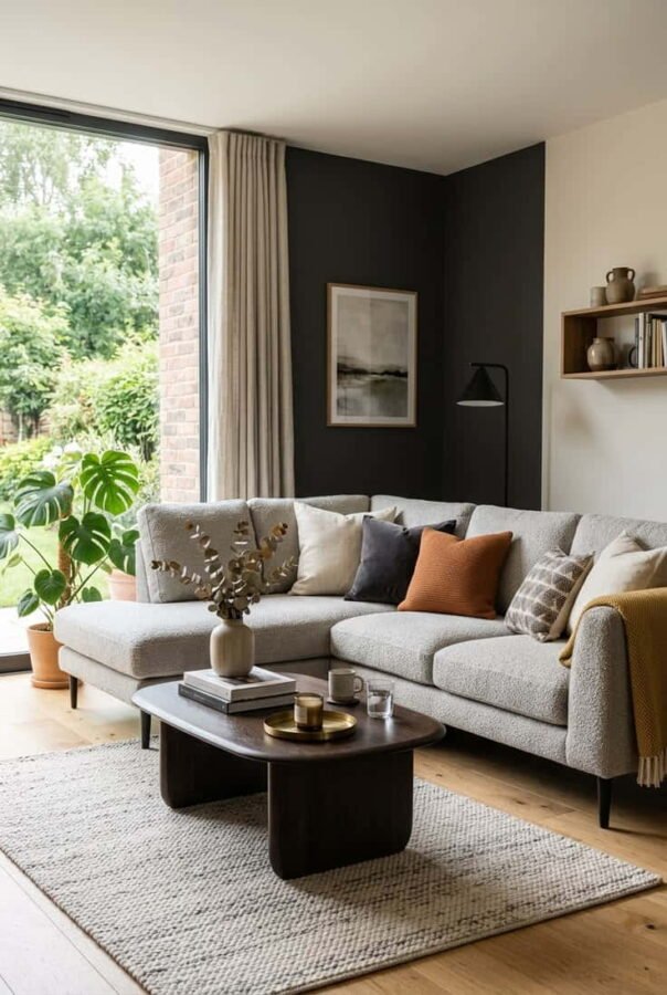 small living room ideas corner sofa
