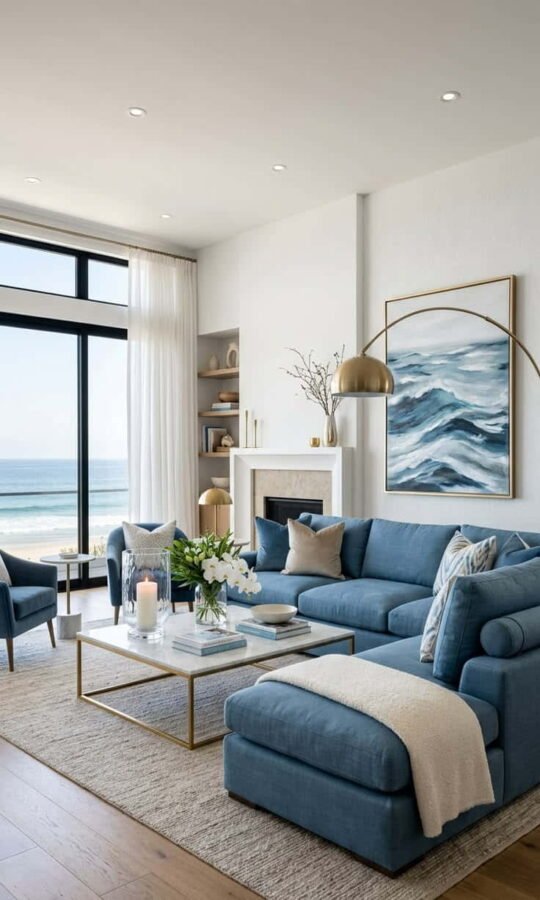 small living room ideas coastal