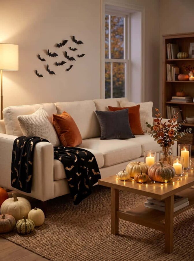 halloween living room decor ideas