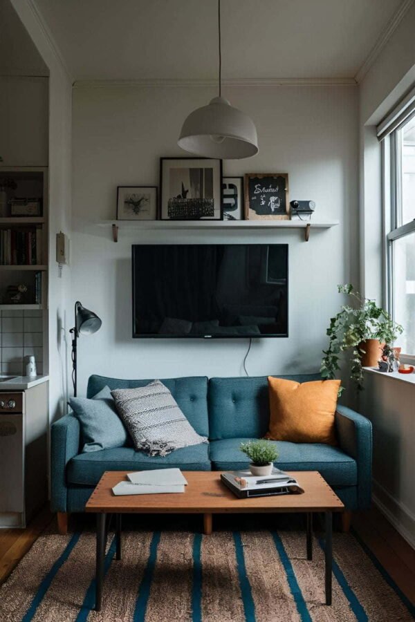 very small living room ideas with tv
