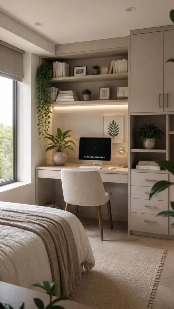 bedroom home office ideas