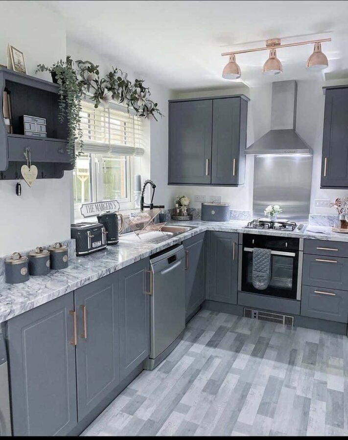 grey kitchen cabinets ideas