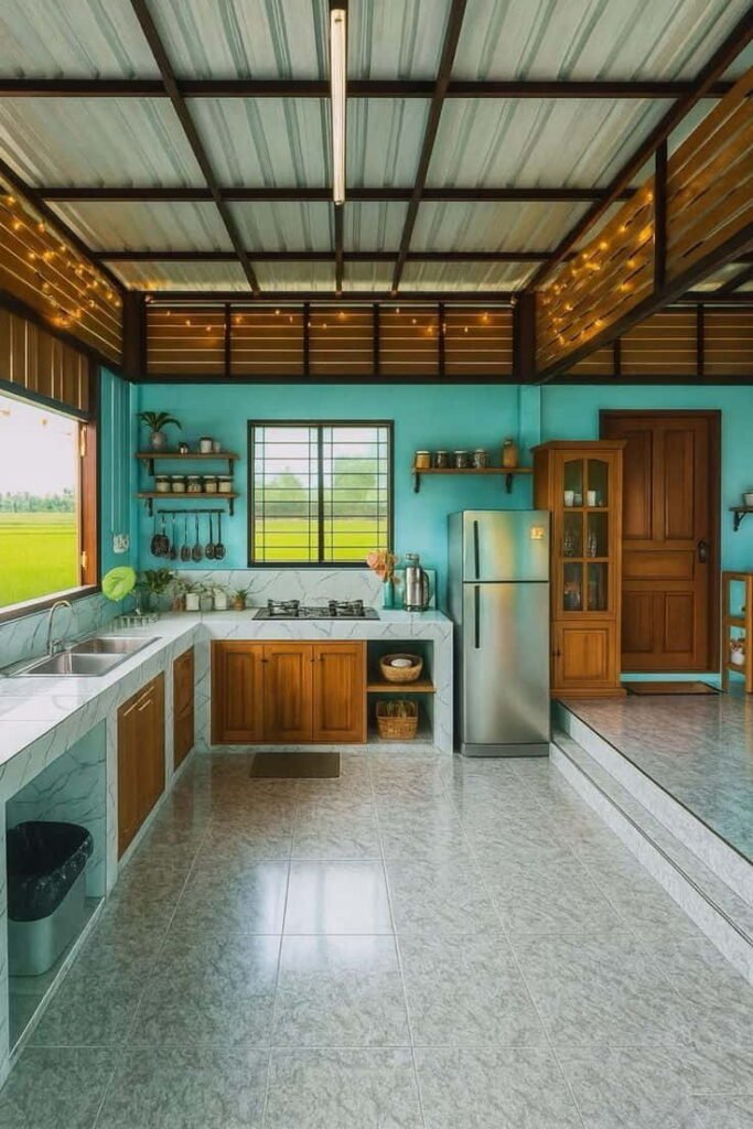 village kitchen design ideas
